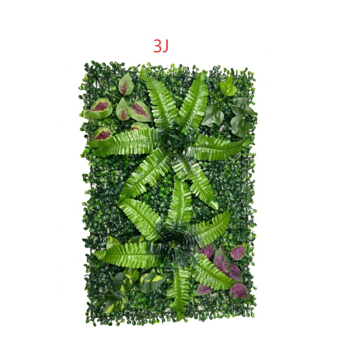 Artificial Green Wall Panels, Faux Jungle Grass Decor for Home and Garden, Lifelike Green Mats for Outdoor Patio, Weddings and Christmas