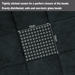 WOLTU 7/9/11 kg Therapeutic Weighted Blanket for Adults, Stress, Insomnia and Anxiety Relief, Double-Sided Flannel Sherpa Fleece Blanket