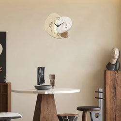 Modern Simple Wall Clock, Silent Quartz Clock, Bedroom/Living Room Sofa Background Decorative Wall Clock, No Battery