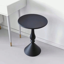 Nordic-Style Coffee Table, Movable Sofa Side Table, Luxury Elegant Small Round Table for Home or Simple Bedside Table