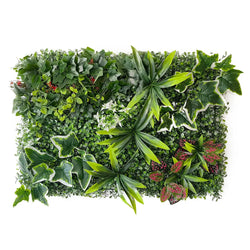 40 cm * 60 cm New 3D Artificial Green Plant Grass Wall Panel, Flower Vine Wedding Backdrop Wall Decoration