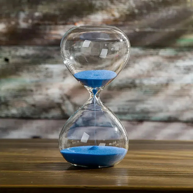 New 5/10/15/30/60 Mins Hourglass Sand Watch 30 Minutes Timer Clock One Hour Toothbrush Children Gift Sand Timer Home Decoration