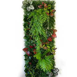40 x 120 cm Artificial Lawn Plant, Subtropical Simulated Plant Grass Wall Panel Backdrop, Suitable for Hotel and Garden Decoration