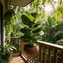1pc of 85cm Artificial Ficus Lyrata with 23 Leaves for Office Hotel Cafe Weddings Home Office and Party Decorations