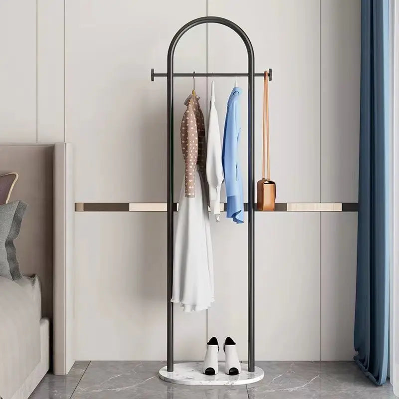 Clothes Rack Floor-Standing Bedroom Space-Saving Clothes Rack Modern Simple Home Living Room Clothes Rack Indoor Coat Rack