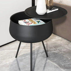 Thickened Bedroom Bedside Table, Creative Wide Fashionable Small Coffee Table, Cute Artistic Side Table