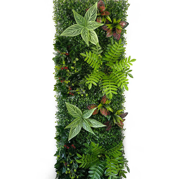40 x 120 cm Artificial Lawn Plant, Subtropical Simulated Plant Grass Wall Panel Backdrop, Suitable for Hotel and Garden Decoration