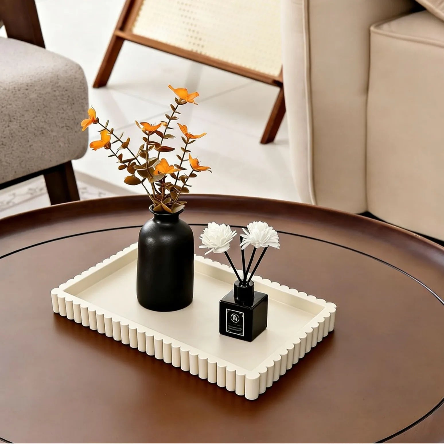 Silicone Wavy Candle Holder Tray Coffee Table Wavy Square Aromatherapy Tray Bathroom Lace Square Storage Is Washable