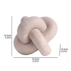 Geometric Ring-Shaped Decorative Piece for Desktop Creative Decor for Living Room or Study to Add an Artistic Ambiance