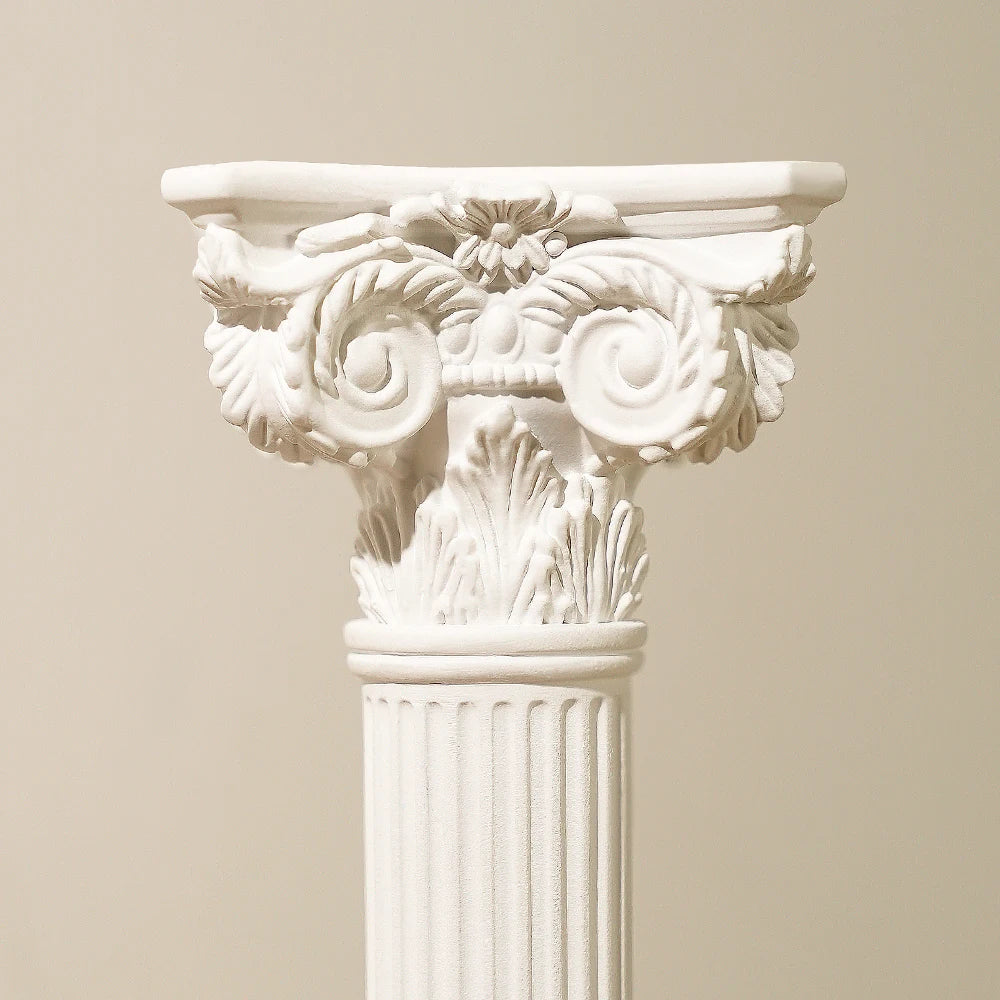 Greek Temple Ruins Ornaments European-Style Roman Column Architectural Sculptures Home Decorations Resin Photography Props Display Items