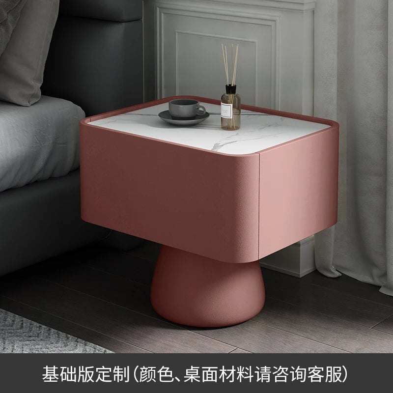 Space Saving Vintage Bedside Table Minimalist Luxury Glamour Nights Table Aesthetic Elegant Mesita De Noche Bedroom Furniture