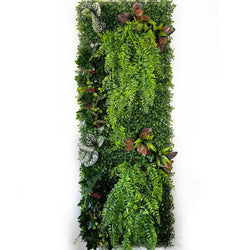 40 * 120 cm New Artificial Green Simulated Plant Grid, Milan Eucalyptus Wedding Backdrop Wall Decoration