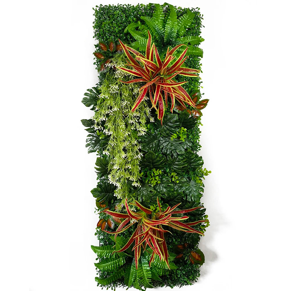 40 * 120 cm New Artificial Green Simulated Plant Grid, Milan Eucalyptus Wedding Backdrop Wall Decoration