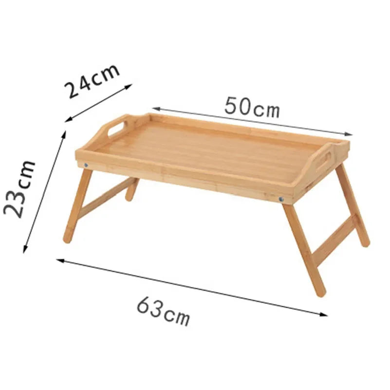 50 cm Computer Desk, Window Table, Foldable Laptop Stand, Breakfast Tray, Bed Table, Cozy Bedside Table and Bedroom Furniture