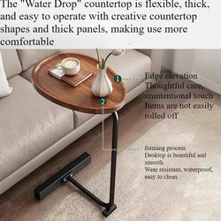 Removable Bedside Table, Simple Household Small Table, Bedroom Nightstand Shelf, Trendy Mini Sofa Side Table for Living Room