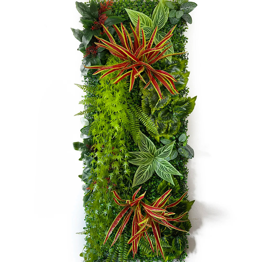 40 * 120 cm New Artificial Green Simulated Plant Grid, Milan Eucalyptus Wedding Backdrop Wall Decoration
