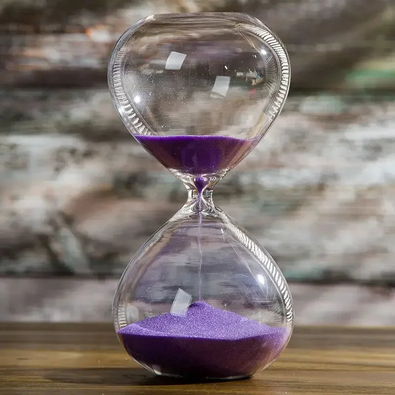 New 5/10/15/30/60 Mins Hourglass Sand Watch 30 Minutes Timer Clock One Hour Toothbrush Children Gift Sand Timer Home Decoration