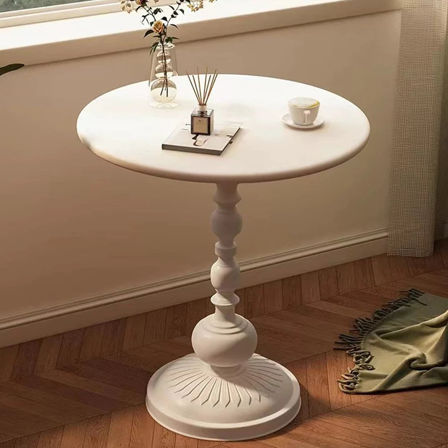 Scandinavian Coffee Table, Sofa Side Table, Vintage Metal Corner Table, Bedside Table, Reading Desk, Furniture and Living Room Decor