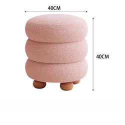 Nordic Furniture Vanity Stools Comfort Home Decor Living Room Makeup Vanity Stools Cloakroom Fabric Furniture Toilettafel MHSZD