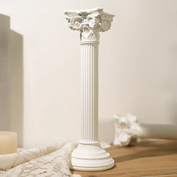Greek Temple Ruins Ornaments European-Style Roman Column Architectural Sculptures Home Decorations Resin Photography Props Display Items