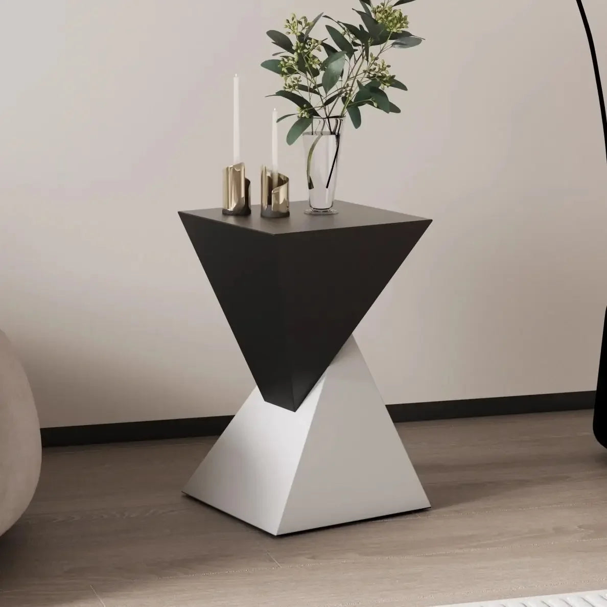 Nordic Simple Coffee Table Metal Art Living Room Table Side Table Creative Bedroom Bedside Table Living Room Table