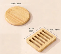Bamboo Base Coaster Set Simple Creative Cup Holder Round Water Cup Insulation Pad Bamboo Tea Cup Holder Display Rack Accessories