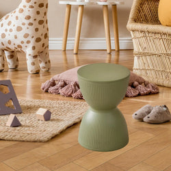 Nordic Small Round Foot Stool Multipurpose Seat Ottoman for Shoe Changing Bedside Sitting in Home Living Room Bedroom Entryway