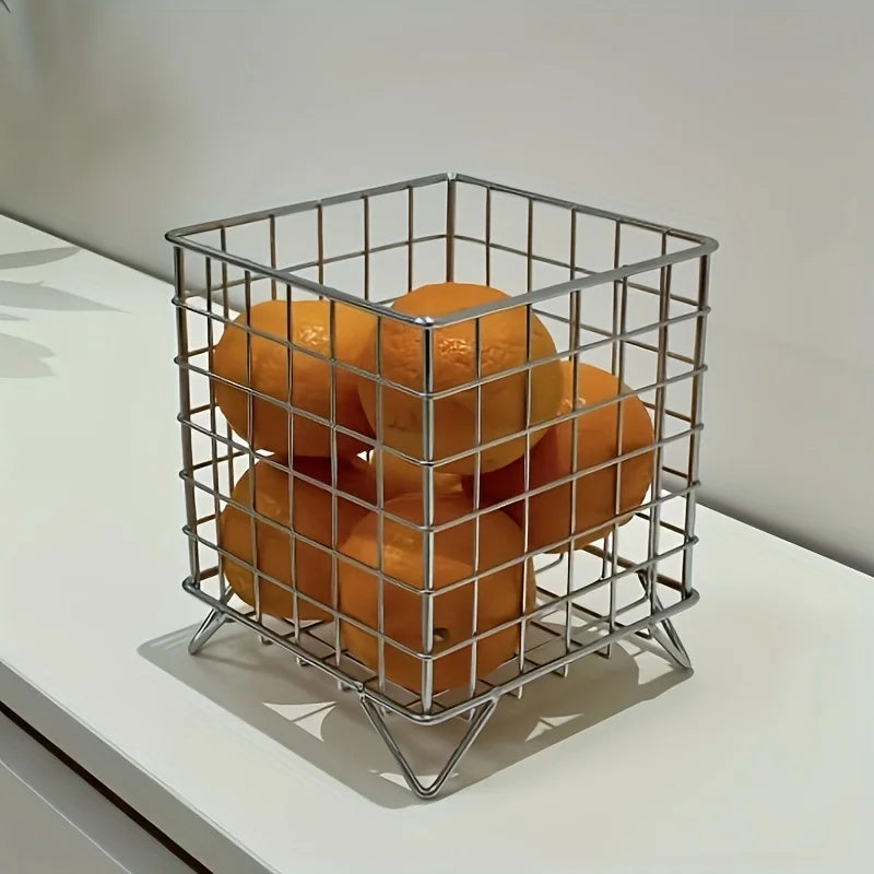 1pc Office Desk Storage Basket - Multi-functional Storage Basket, Shelf Basket