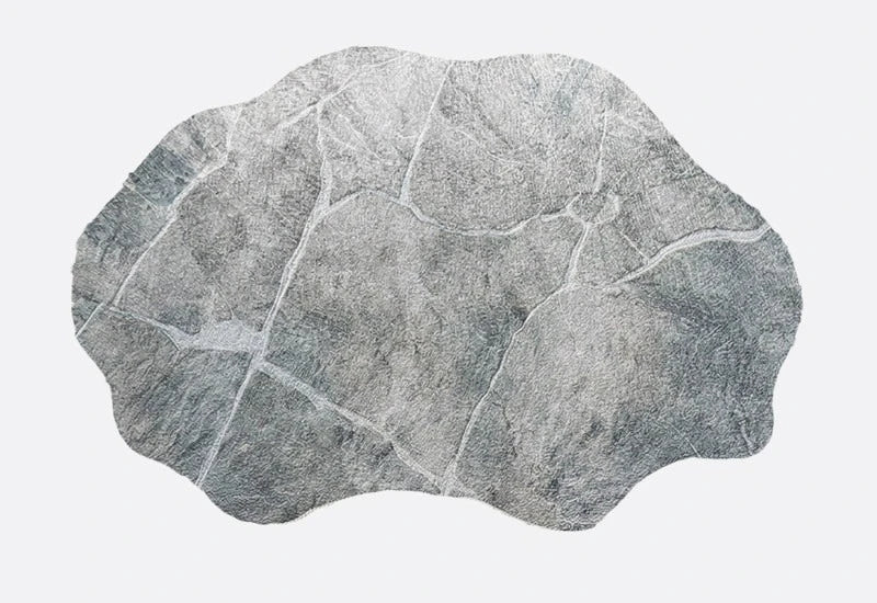 Irregular Shape Bedroom Decor Large Carpet Thick Plush Carpets for Living Room Light Luxury Cloakroom Floor Mat Fluffy Soft Rug
