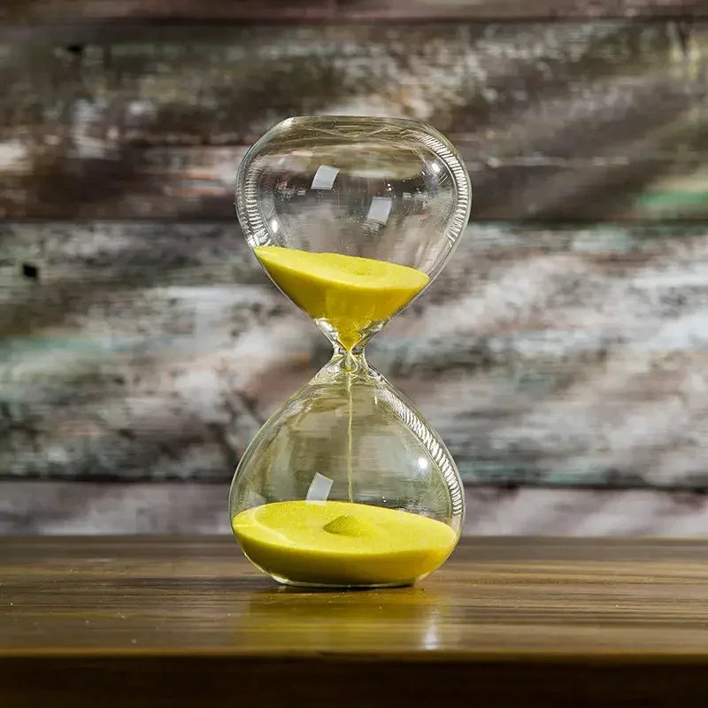 New 5/10/15/30/60 Mins Hourglass Sand Watch 30 Minutes Timer Clock One Hour Toothbrush Children Gift Sand Timer Home Decoration