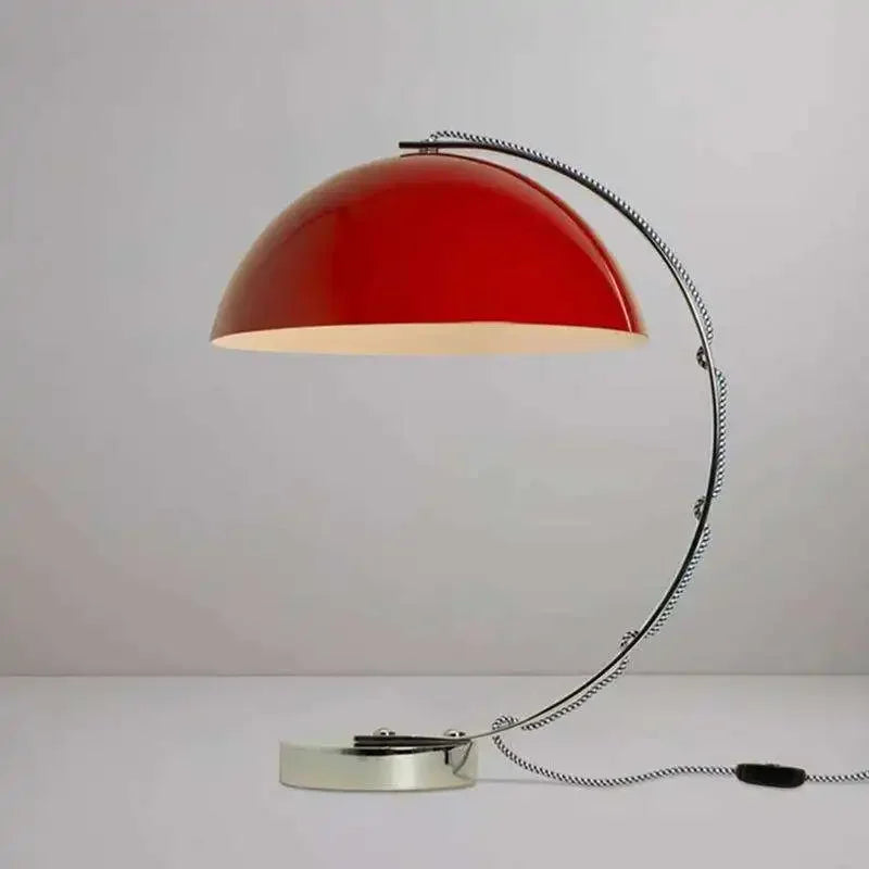 Modern Minimalist Desk Lamp, Decorative Bedside Reading Light for Bedroom, Study, Living Room & Hotel
