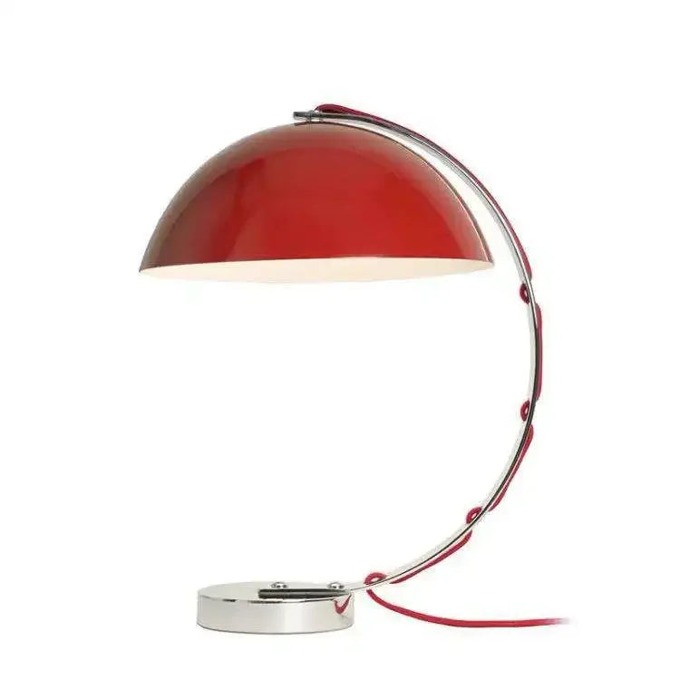 Modern Minimalist Desk Lamp, Decorative Bedside Reading Light for Bedroom, Study, Living Room & Hotel