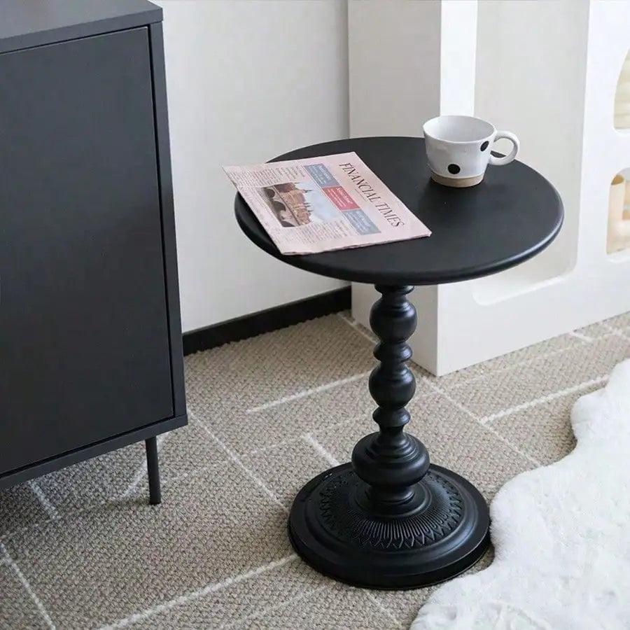 Scandinavian Coffee Table, Sofa Side Table, Vintage Metal Corner Table, Bedside Table, Reading Desk, Furniture and Living Room Decor