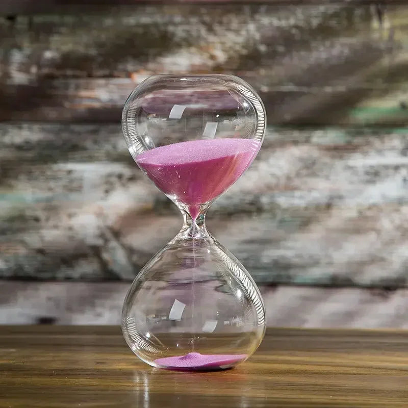 New 5/10/15/30/60 Mins Hourglass Sand Watch 30 Minutes Timer Clock One Hour Toothbrush Children Gift Sand Timer Home Decoration