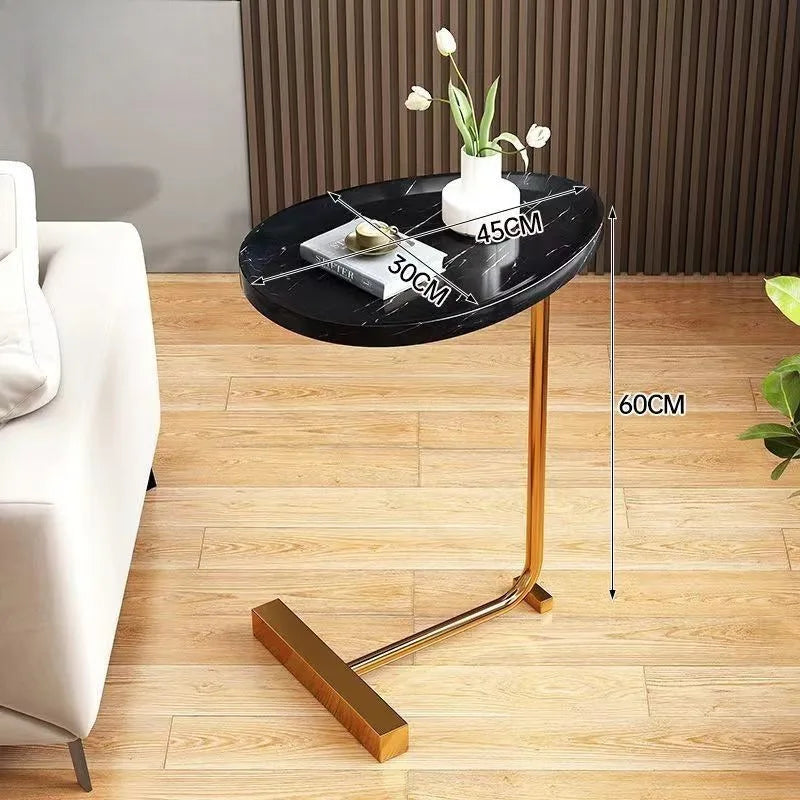 Removable Bedside Table, Simple Household Small Table, Bedroom Nightstand Shelf, Trendy Mini Sofa Side Table for Living Room
