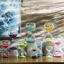 New 5/10/15/30/60 Mins Hourglass Sand Watch 30 Minutes Timer Clock One Hour Toothbrush Children Gift Sand Timer Home Decoration
