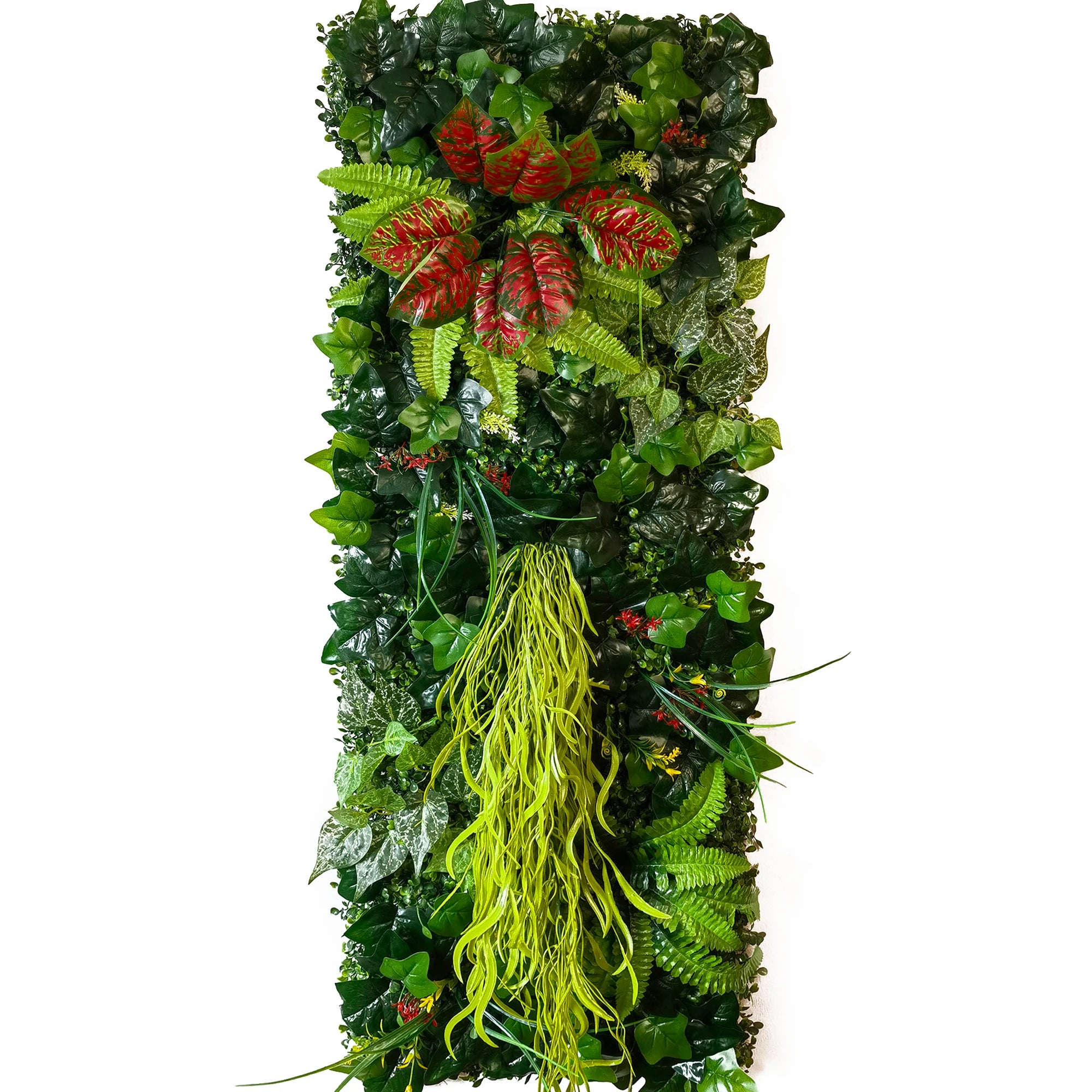 40 * 120 cm New Artificial Green Simulated Plant Grid, Milan Eucalyptus Wedding Backdrop Wall Decoration