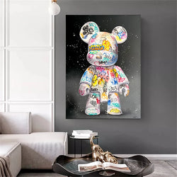 Banksy Wall Art Graffiti Canvas Painting Pop Art Love Sign Abstract Posters and Prints Wall Pictures For Living Room Home Decor