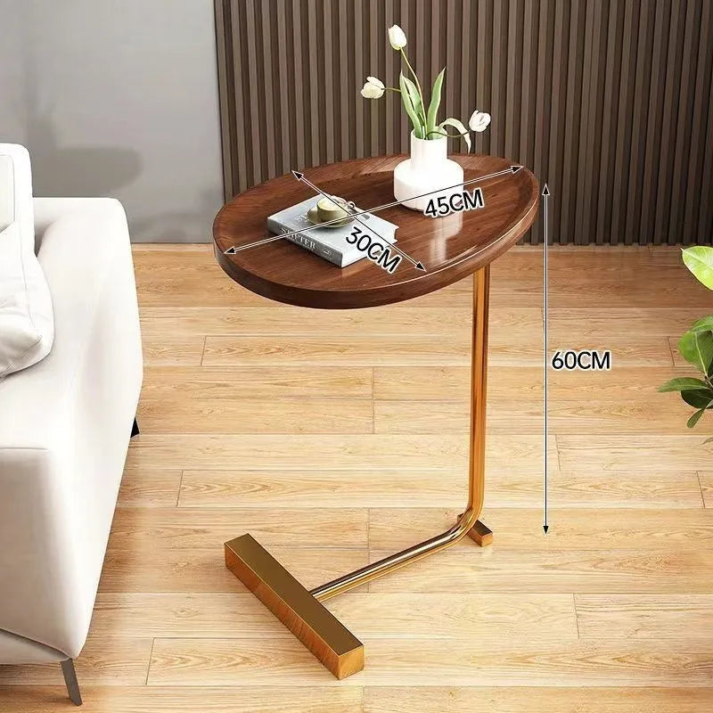 Removable Bedside Table, Simple Household Small Table, Bedroom Nightstand Shelf, Trendy Mini Sofa Side Table for Living Room