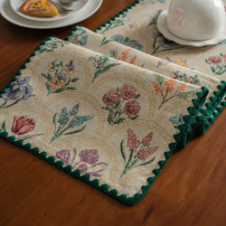 Table Runner Cotton Table Runner Cotton Linen Tablecloth Mat for Dining Table TV Cabinet Center Table