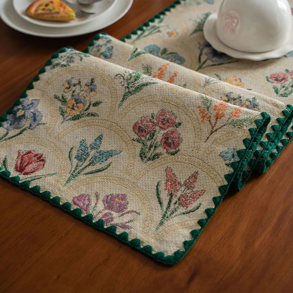 Table Runner Cotton Table Runner Cotton Linen Tablecloth Mat for Dining Table TV Cabinet Center Table