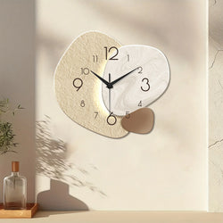 Modern Simple Wall Clock, Silent Quartz Clock, Bedroom/Living Room Sofa Background Decorative Wall Clock, No Battery