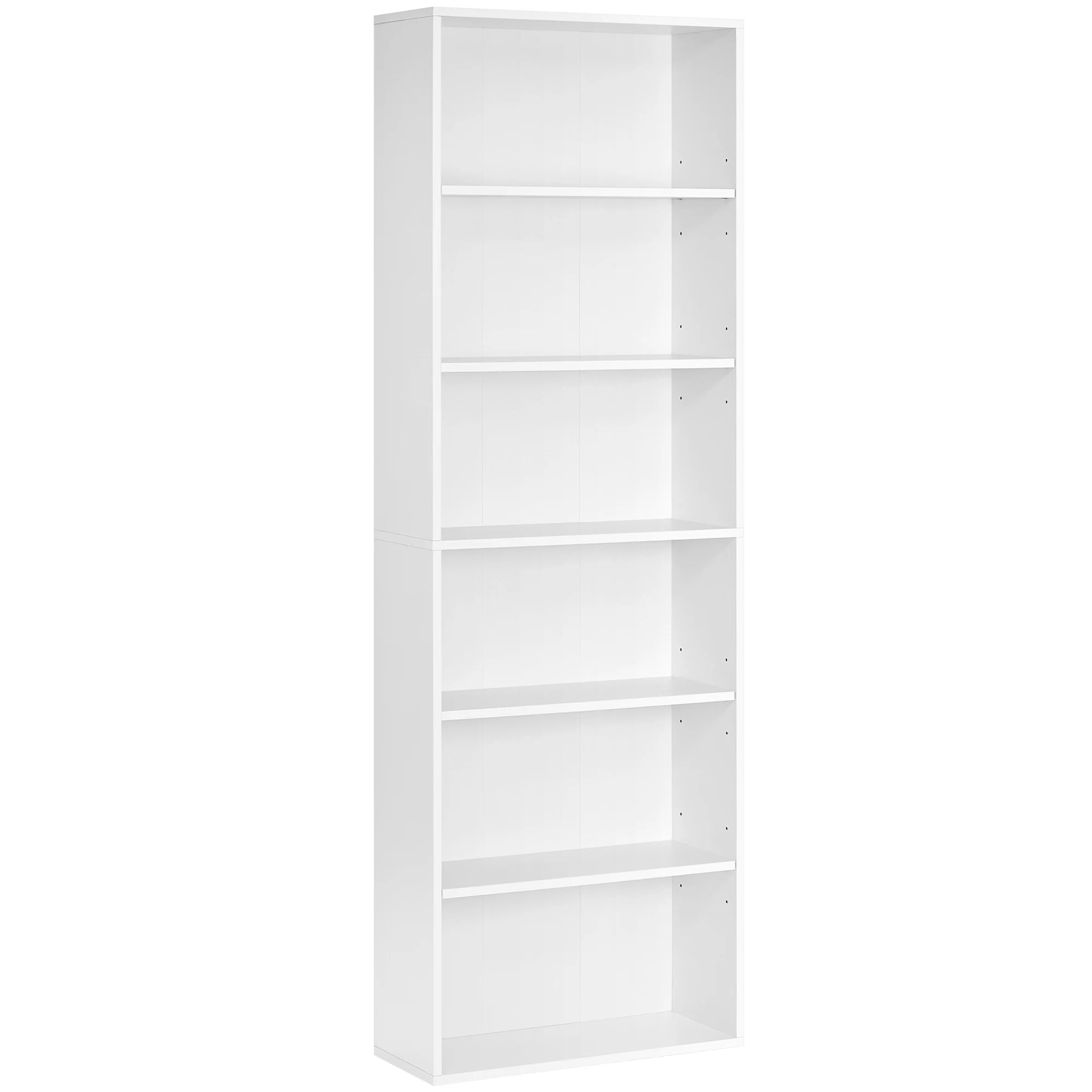 Vasagle 6-Tier Bookcase, Living Room Shelf and Storage Rack
