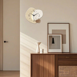 Modern Simple Wall Clock, Silent Quartz Clock, Bedroom/Living Room Sofa Background Decorative Wall Clock, No Battery