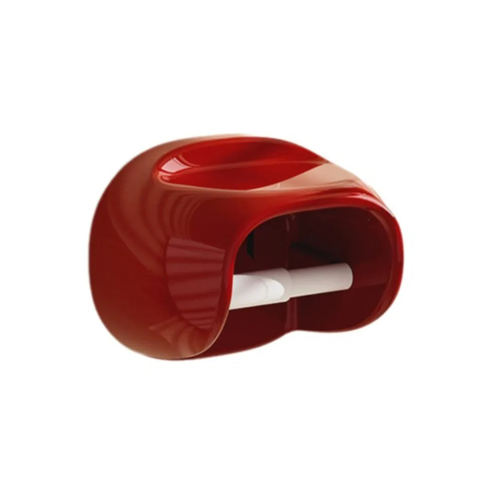 No Punching Bathroom Roll Holder Wall Mounted Waterproof Toilet Paper Storage Rack Plastic Vintage Toilet Paper Box Restroom