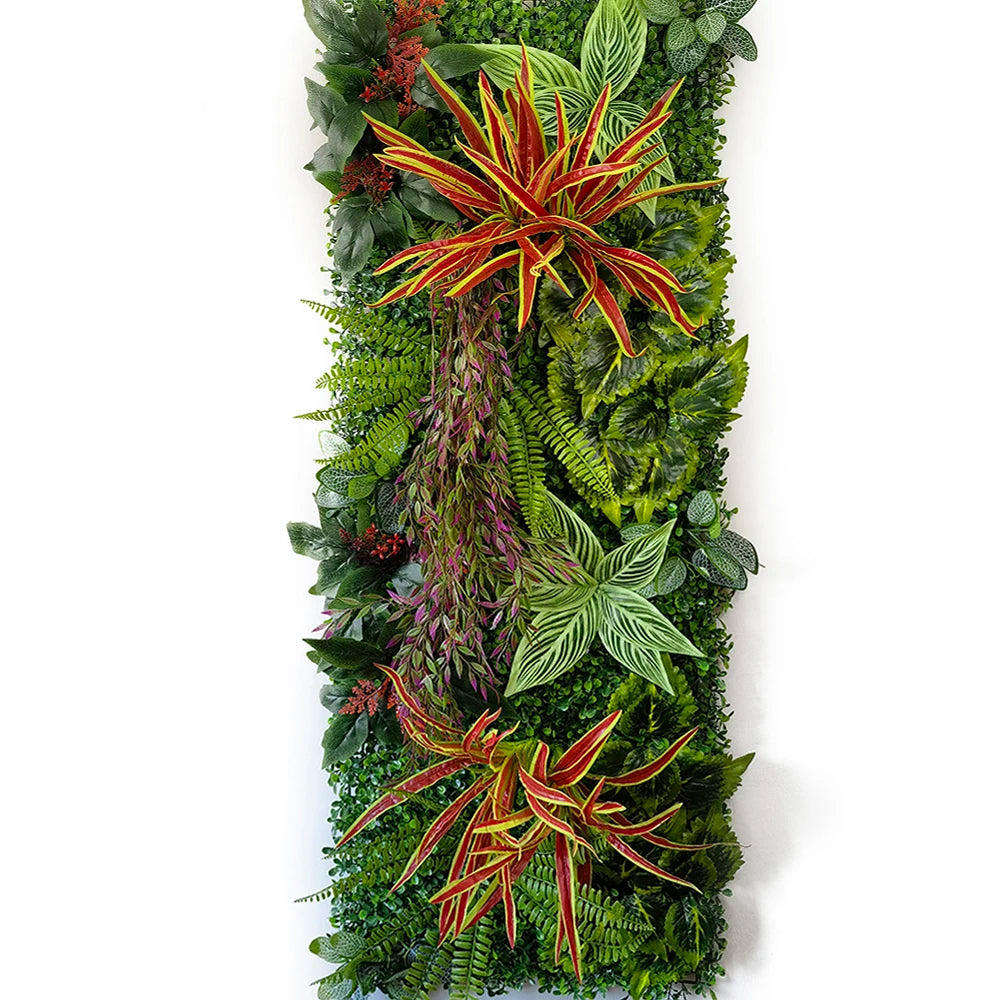 40 * 120 cm New Artificial Green Simulated Plant Grid, Milan Eucalyptus Wedding Backdrop Wall Decoration
